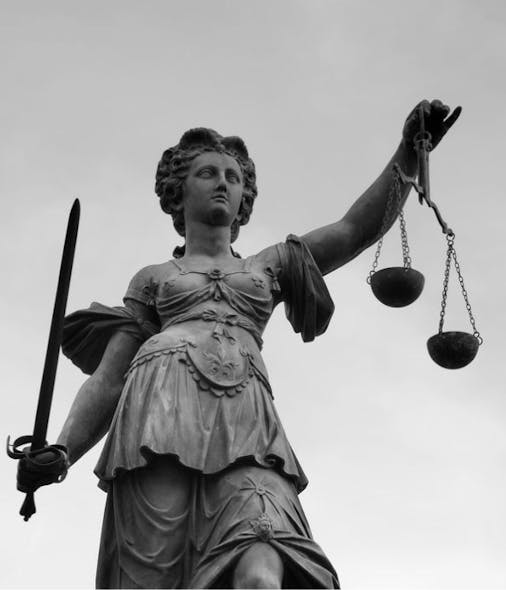 Photo d'une statue représentant la justice - RFM avocats